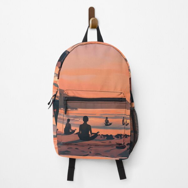 Item preview, Yoga by the Beach Sunset designed and sold by Alin Richard Iovănuț.