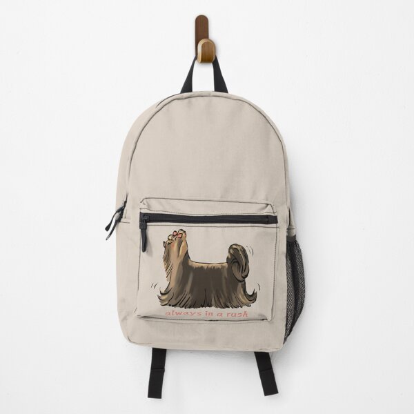 Item preview,   In a rush, cute yorkshire terrier designed and sold by SaelKamila.
