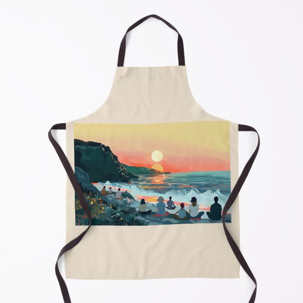 Item preview, Yoga by the Beach Sunset designed and sold by Alin Richard Iovănuț.