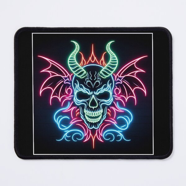 Item preview, Neon Skull Mask designed and sold by Pet-Z.