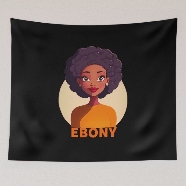 Item preview, EBONY GIRL  designed and sold by SmARTNiki.