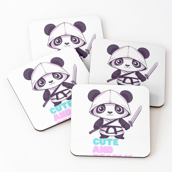 Item preview, Cute and deadly panda designed and sold by WeJustMakeFUN.