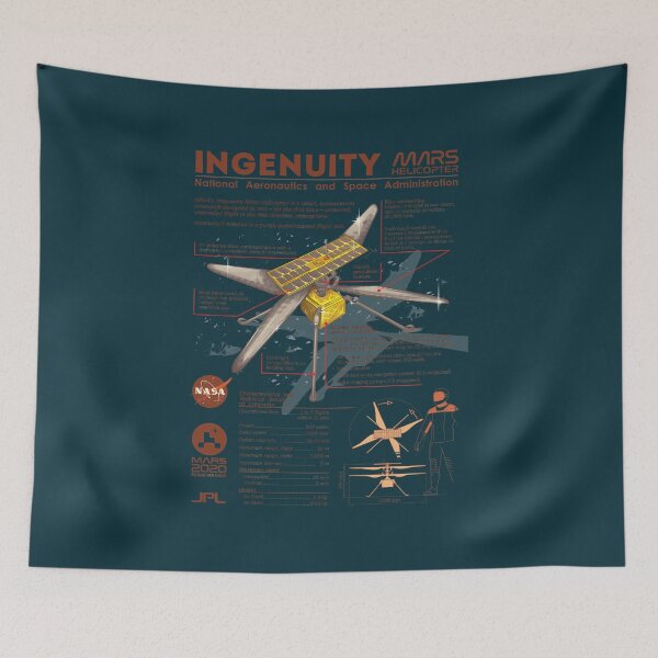 Item preview,  Nasas Ingenuity Helicopter designed and sold by ClarethaBird.