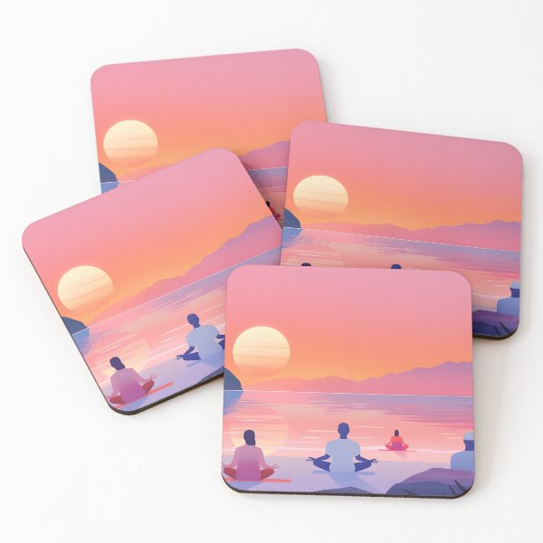 Item preview, Yoga by the Beach Sunset designed and sold by Alin Richard Iovănuț.