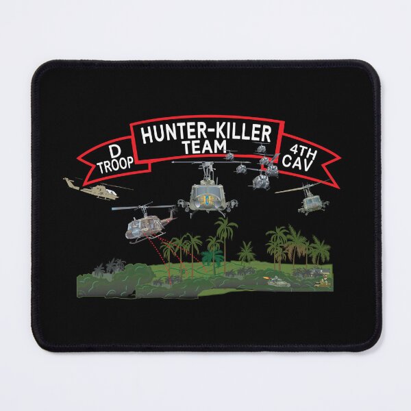 Item preview, D Troop 4th Cav - Hunter-Killer Team w Aircraft designed and sold by Military Insignia Products.