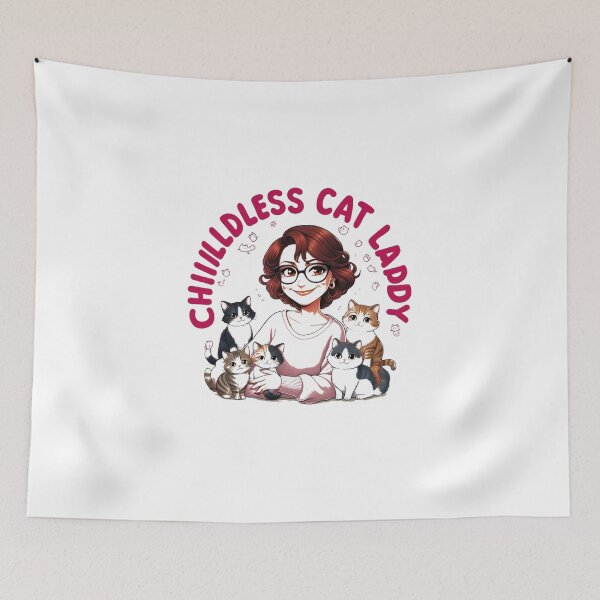 Item preview, childless cat lady designed and sold by products4urduke.