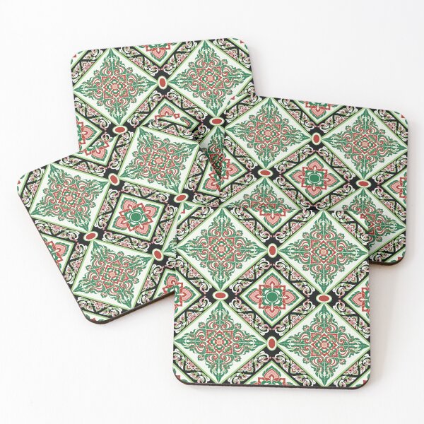 Item preview, Thai art seamless pattern refined Asian style designed and sold by KritsadaRuang.