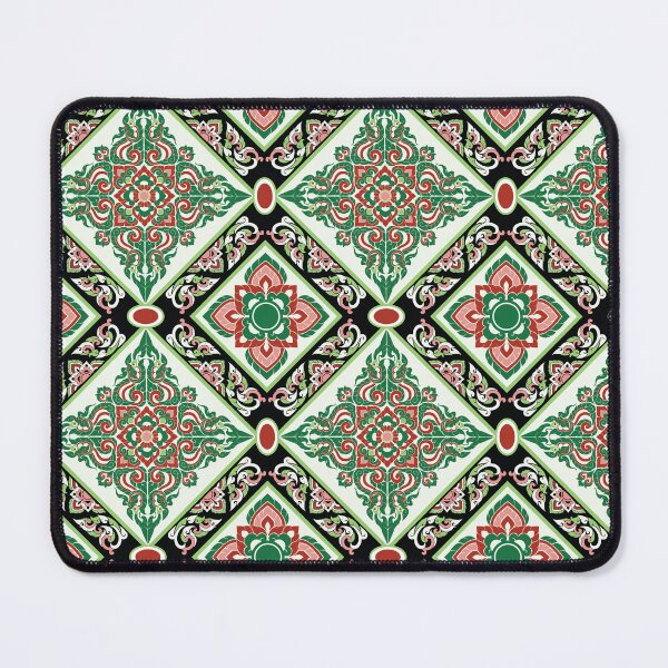 Item preview, Thai art seamless pattern refined Asian style designed and sold by KritsadaRuang.