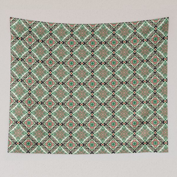 Item preview, Thai art seamless pattern refined Asian style designed and sold by KritsadaRuang.