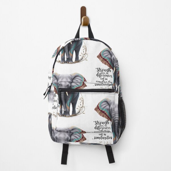 Item preview, Strength in Differences: Majestic Elephant Design designed and sold by merve02shop.