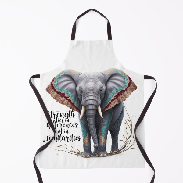 Item preview, Strength in Differences: Majestic Elephant Design designed and sold by merve02shop.
