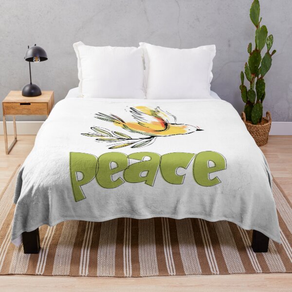 Item preview, Dove and Olive Branch of Peace - Emblem of Harmony and Ancient Traditions | Timeless Symbol of Serenity | سلام وغصن الزيتون designed and sold by FUNqoosh.