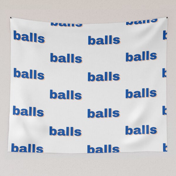 Aperçu de l'œuvre Des balles... juste des balles... des balles, des balles, des balles. (bleu) créée et vendue par TheRubberOnion.