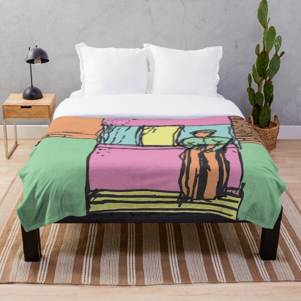 Aperçu de l'œuvre Balcon Valencien - Suspendre le linge - Pastels créée et vendue par FranRiando.