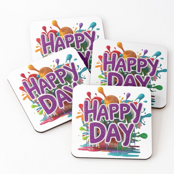 Item preview, Colorful Happy Day :-) designed and sold by PonPaisan.