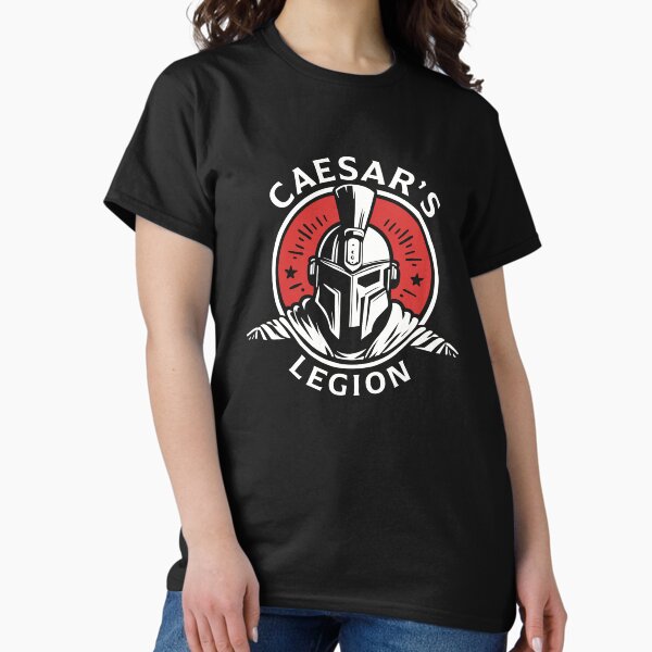 Vista previa del artículo con la obra «Legión de César Fallout New Vegas», diseñado y vendido por ChunkByChunk.