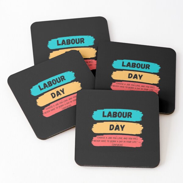 Item preview, Hard Work Never Goes Unnoticed - Labour Day  designed and sold by InspiredCreatives.