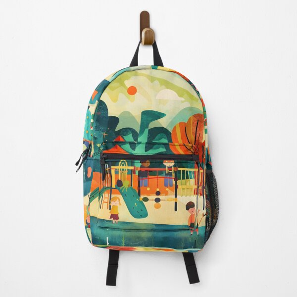 Item preview, Joyful Children Playground Scene designed and sold by Alin Richard Iovănuț.