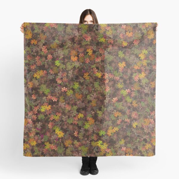 Item preview, Quilt of Leaves -Warm Hues of Fall designed and sold by Studio Variatio.