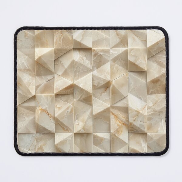 Item preview, Crema Marfil Marble Geometric designed and sold by KootenayDesigns.