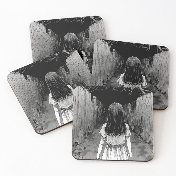 Item preview, Brave – black and white horror manga anime girl designed and sold by ForsakenFrames.