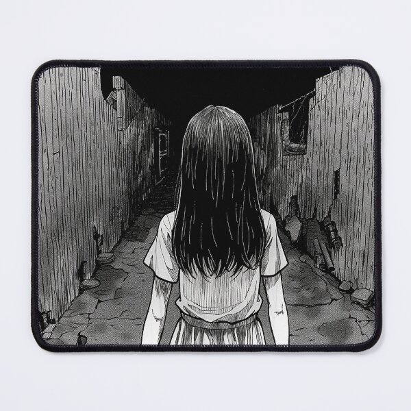 Item preview, Brave – black and white horror manga anime girl designed and sold by ForsakenFrames.