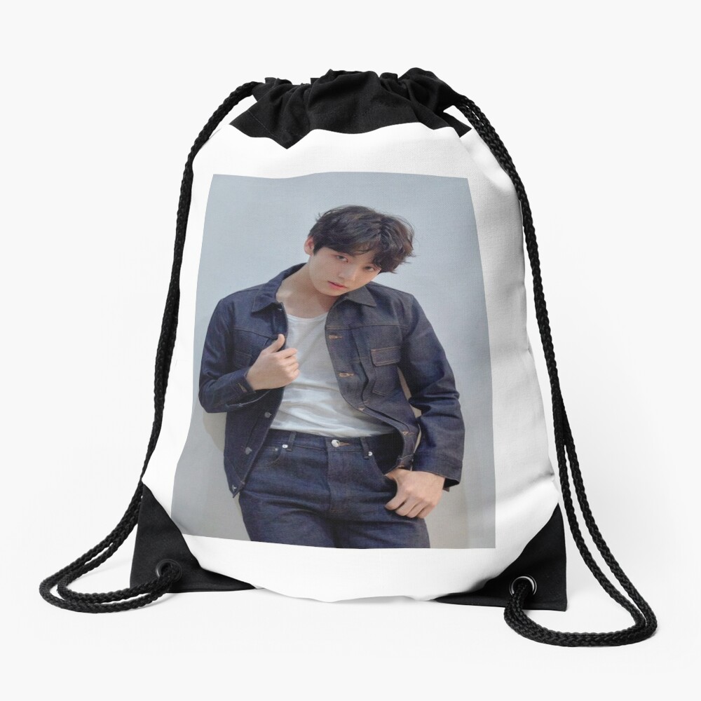 BTS JUNGKOOK R CONCEPT LOVE YOURSELF TEAR Drawstring Bag for Sale