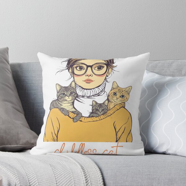 Item preview, Childless cat lady designed and sold by Foreververypoor.