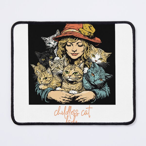 Item preview, Childless cat lady designed and sold by Foreververypoor.