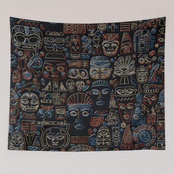Item preview, Ethnic pattern VAI17 designed and sold by LuCancio23.