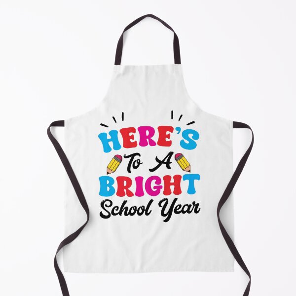 Item preview, funny Here's To A Bright School Year Happy First Day Of School students designed and sold by Latifay.