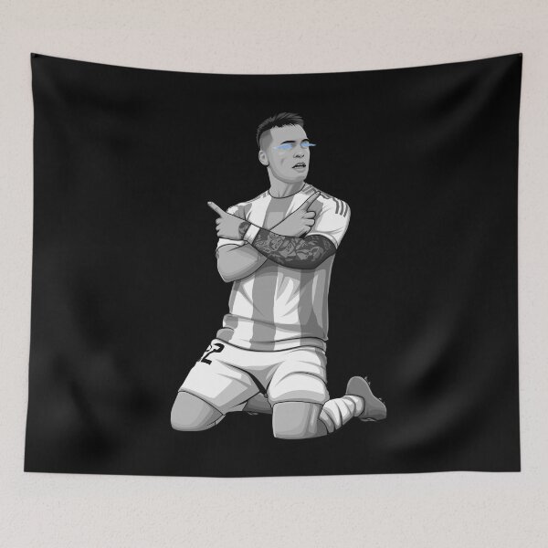 Item preview, Lautaro Martinez Black and White Version. designed and sold by Aldduardo.
