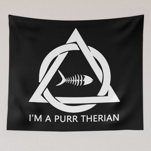 Item preview, Theta-Delta Therian Symbol Therianthropy PURR CAT THERIAN designed and sold by PD Therian.