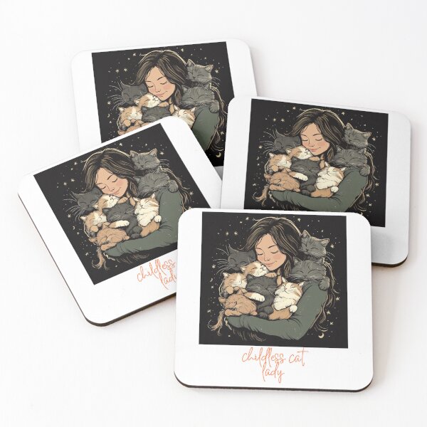 Item preview, Señora gato sin hijos designed and sold by Foreververypoor.
