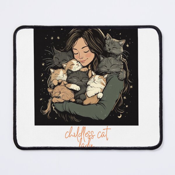 Item preview, Childless cat lady designed and sold by Foreververypoor.