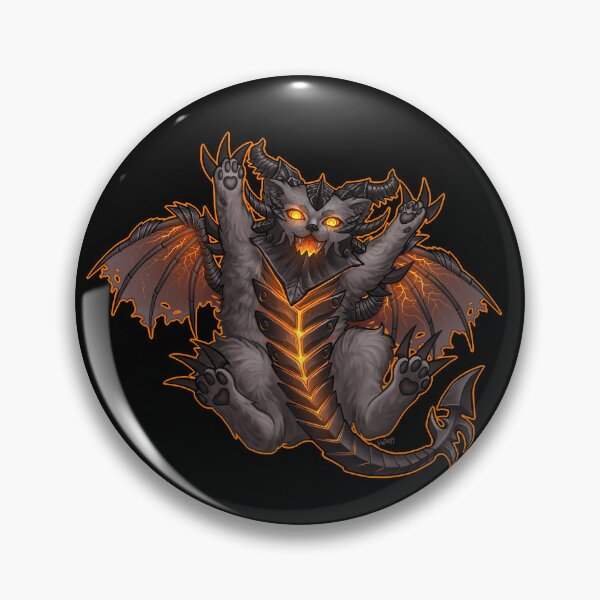 Item preview, Deathwing cat designed and sold by Heteyy.