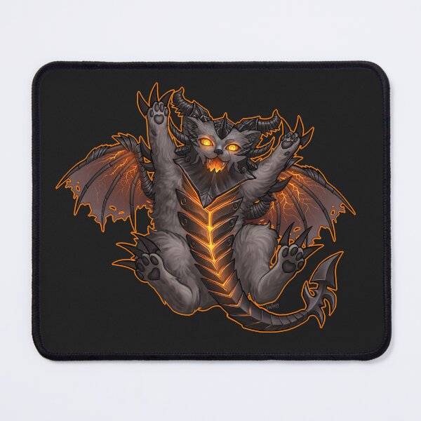 Item preview, Deathwing cat designed and sold by Heteyy.