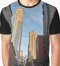 #Chambers, #Happiness, #Building, #Skyscraper, #NewYork, #Manhattan, #Street, #Pedestrians, #Cars, #Towers, #morning, #trees, #subway, #station, #Spring, #flowers, #Brooklyn  Graphic T-Shirt