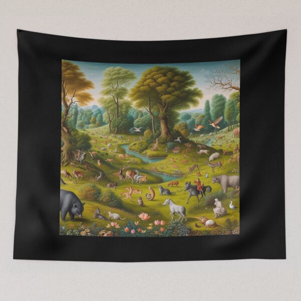Item preview, Fantastical Landscape 1 designed and sold by Sybille-Yates.