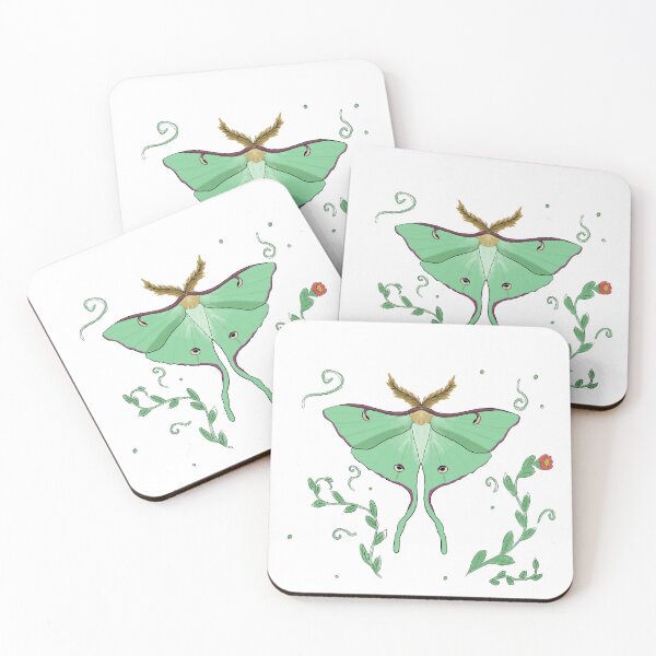 Item preview, Luna moth designed and sold by Doodlewyvern.