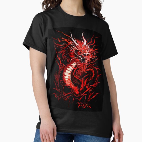 The Red Dragon T-Shirts for Sale | Redbubble