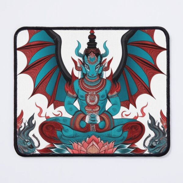 Item preview, Blue dragon deity designed and sold by Roxburylane.