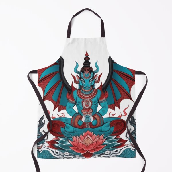 Item preview, Blue dragon deity designed and sold by Roxburylane.