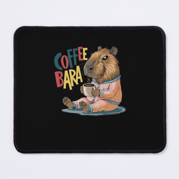 Item preview, Coffeebara Capybara Coffedrinker designed and sold by Printed-Memes.