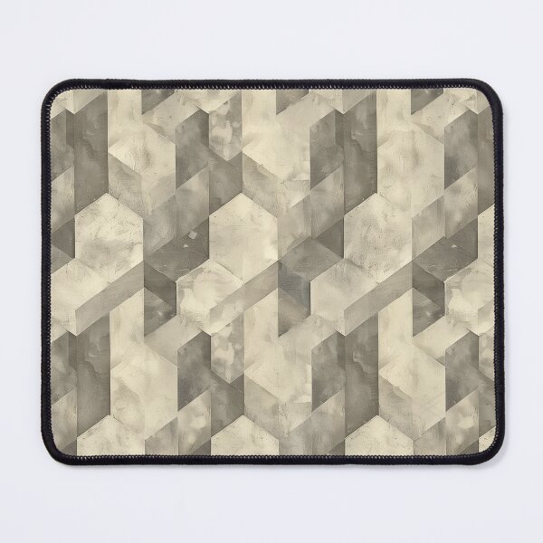Item preview, Elegant Geometric Beige Interlocking designed and sold by KootenayDesigns.