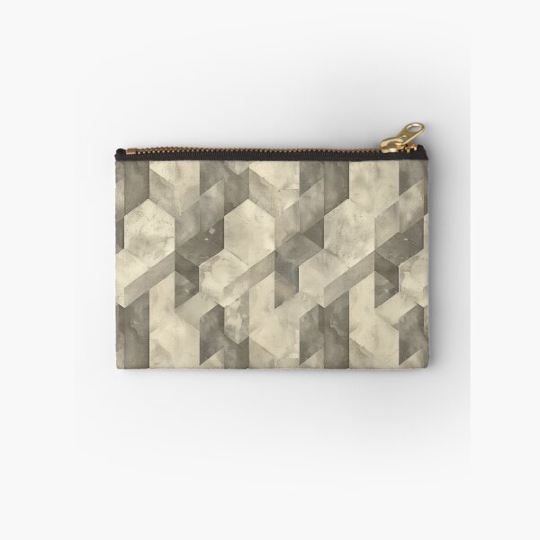 Item preview, Elegant Geometric Beige Interlocking designed and sold by KootenayDesigns.
