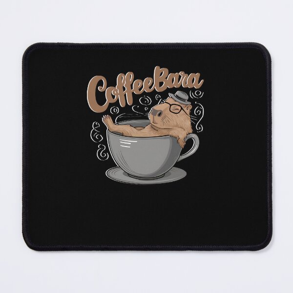 Item preview, Coffeebara Capybara Coffedrinker designed and sold by Printed-Memes.