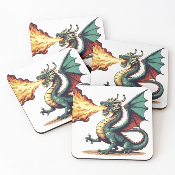 Aperçu de l'œuvre Dragon de feu créée et vendue par Expressions-Sel.