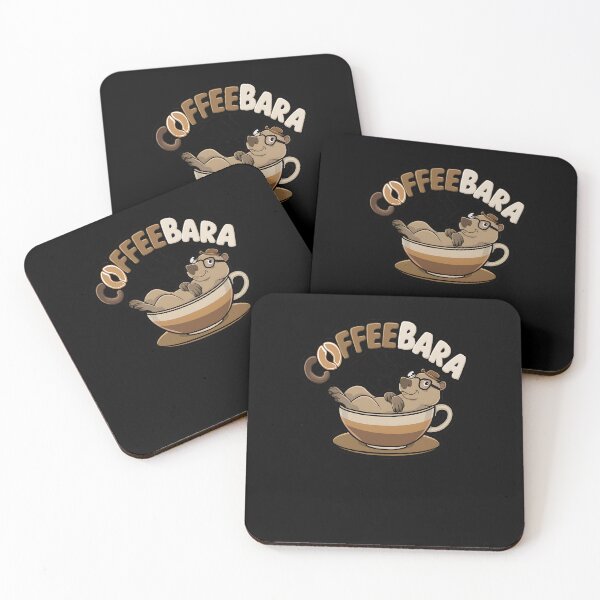 Item preview, Coffeebara Capybara Coffedrinker designed and sold by Printed-Memes.