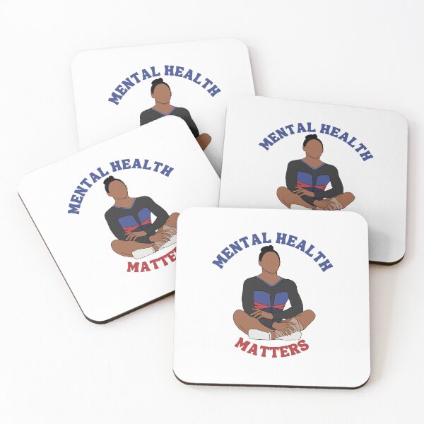 Item preview, mental health matters! simone biles gymnastics designed and sold by simpleactivist.